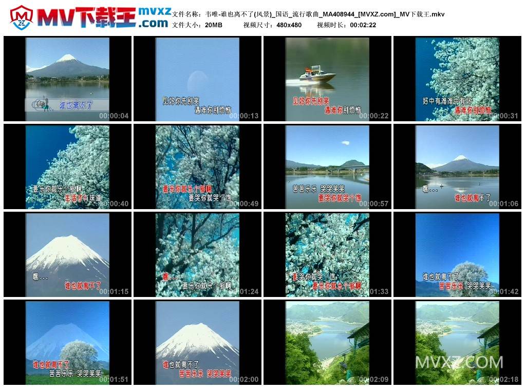 韦唯-谁也离不了(风景)_国语_流行歌曲_MA408944